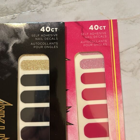 Def Leppard Rock & Roll Beauty 40ct Self adhesive nail strips bundle - Picture 3 of 7